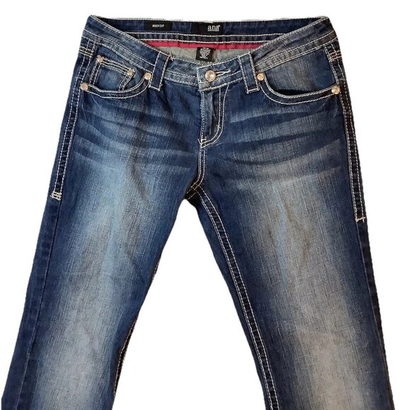 Ana Premium Bootcut Blue Denim Jeans Womens Size 30/10 Blue - Picture 2 of 11